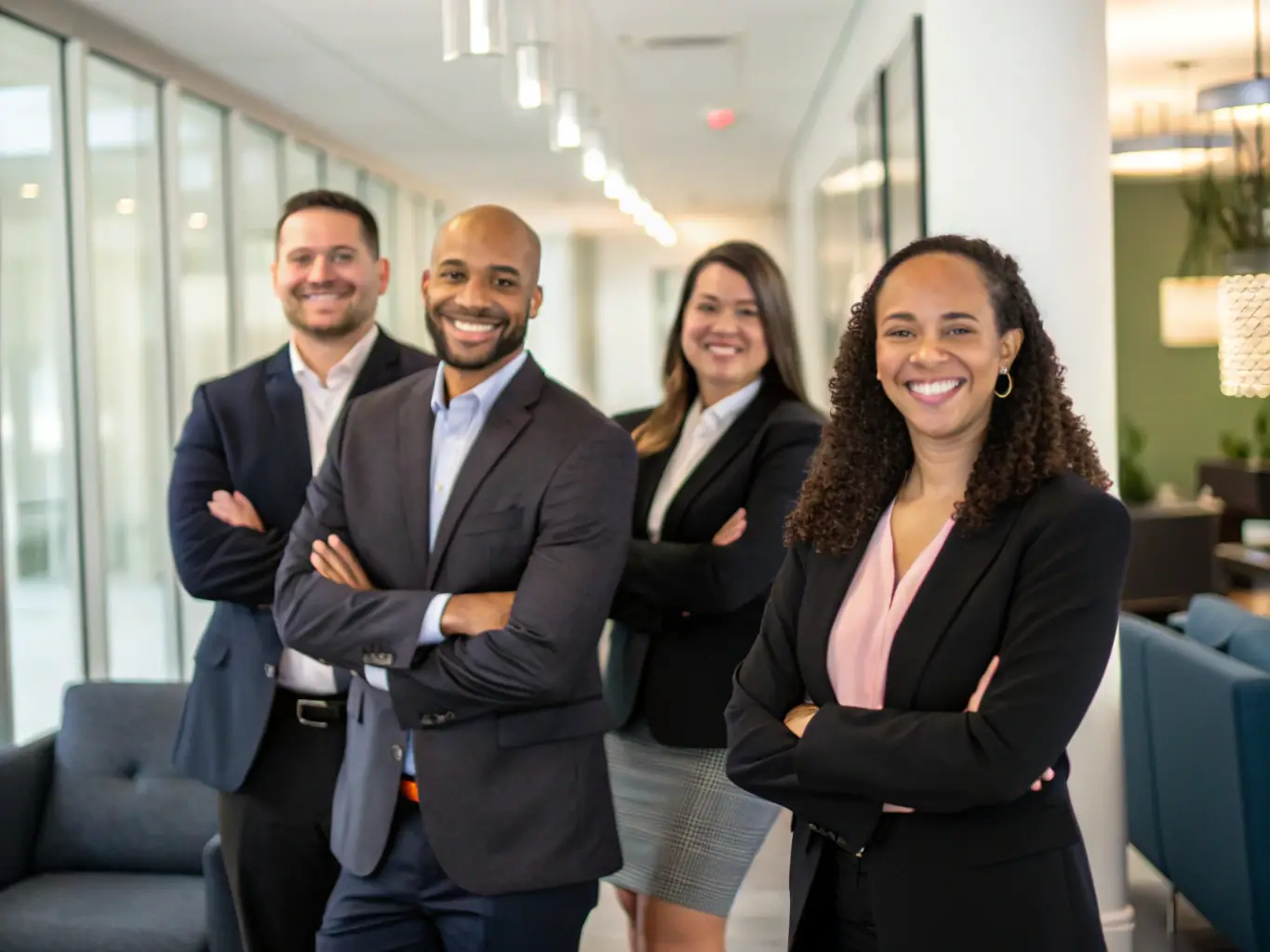 A professional image of LME's leadership team, showcasing their expertise and experience in the entertainment industry, conveying trust and reliability.